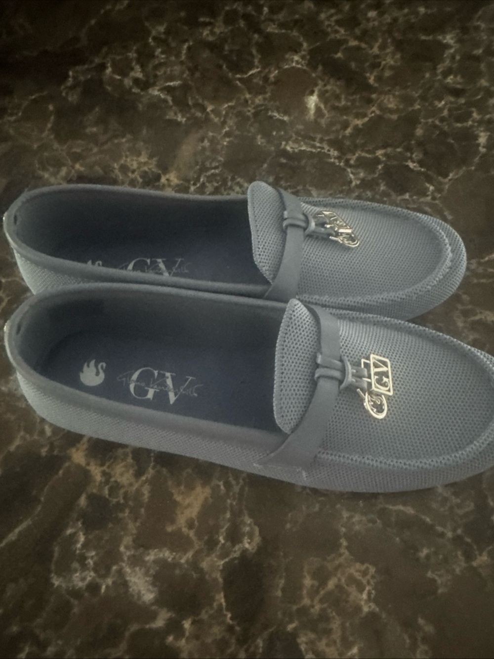 Gloria Vanderbilt Women's Loafer Shoes  NEW  Size 8 . 5  8  1/2 Blue